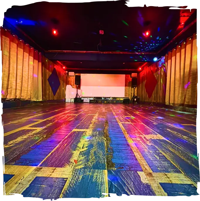 DJ music & dance floor